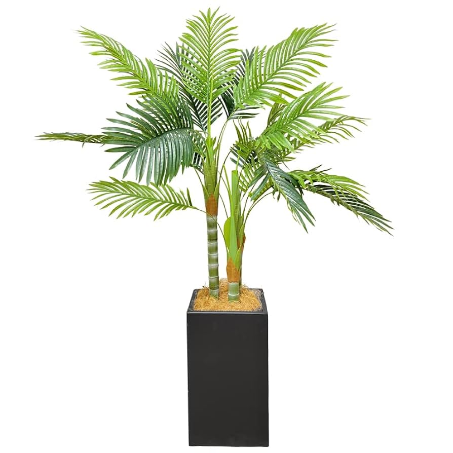 人工観葉植物 約170cm ヤシ Amazon｜竹ヤシの木 165cm 人工観葉植物 フェイクグリーン 観葉